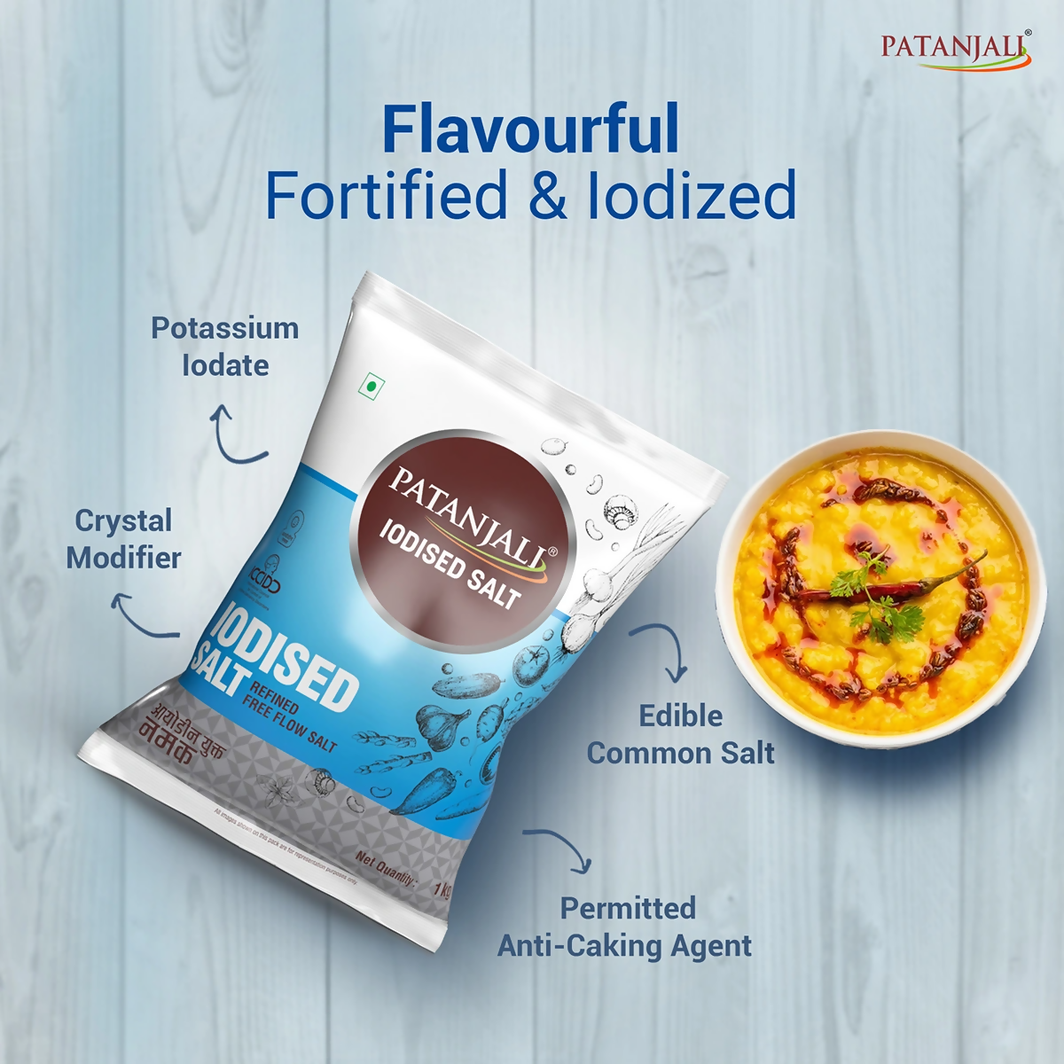 Patanjali Iodized Namak Patanjali Iodized Namak