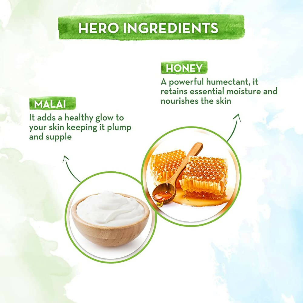 Mamaearth Honey Malai Body Wash for Nourishing Glow Mamaearth Honey Malai Body Wash for Nourishing Glow