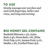 Biotique Advanced Organics Honey Gel Refreshing Foaming Face Cleanser