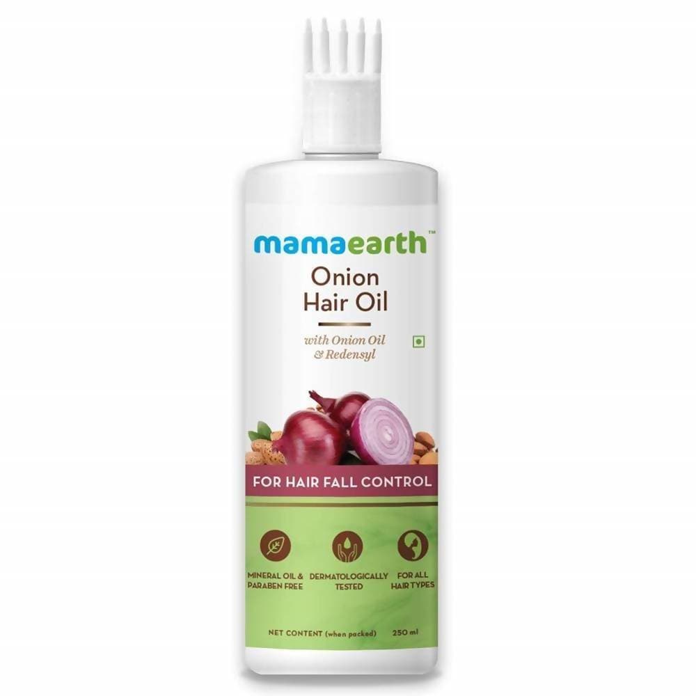 Mamaearth Onion Conditioner + Hair Mask + Hair Oil For Hair Fall Control Combo Pack Mamaearth Onion Conditioner + Hair Mask + Hair Oil For Hair Fall Control Combo Pack