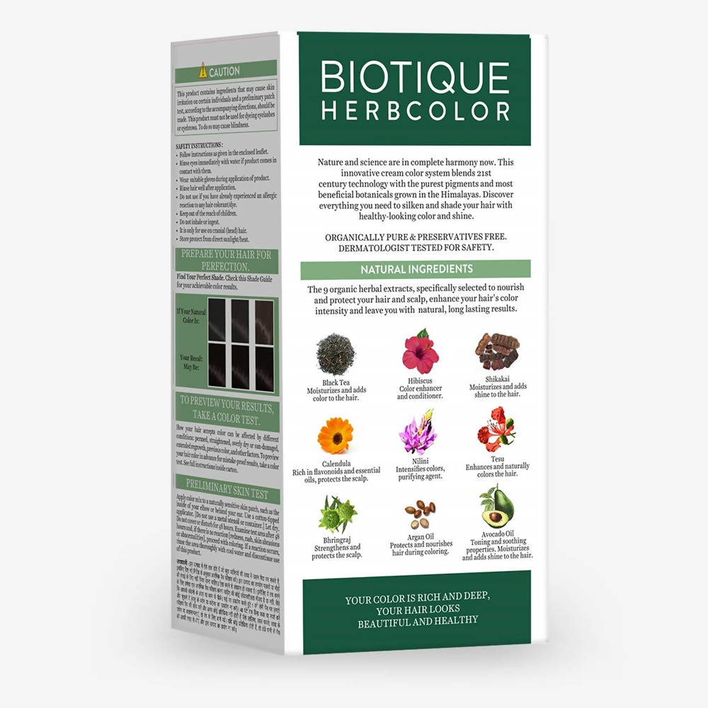 Biotique Herbcolor 3N Darkest Brown Biotique Herbcolor 3N Darkest Brown
