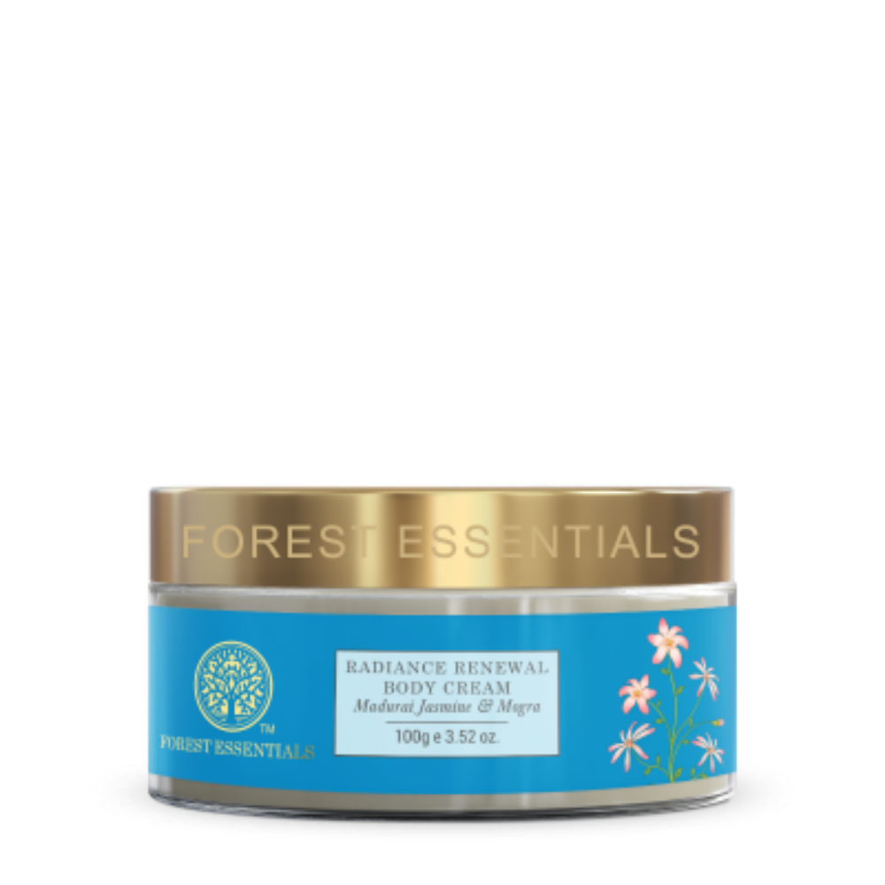 Forest Essentials Velvet Silk Body Cream Madurai Jasmine & Mogra