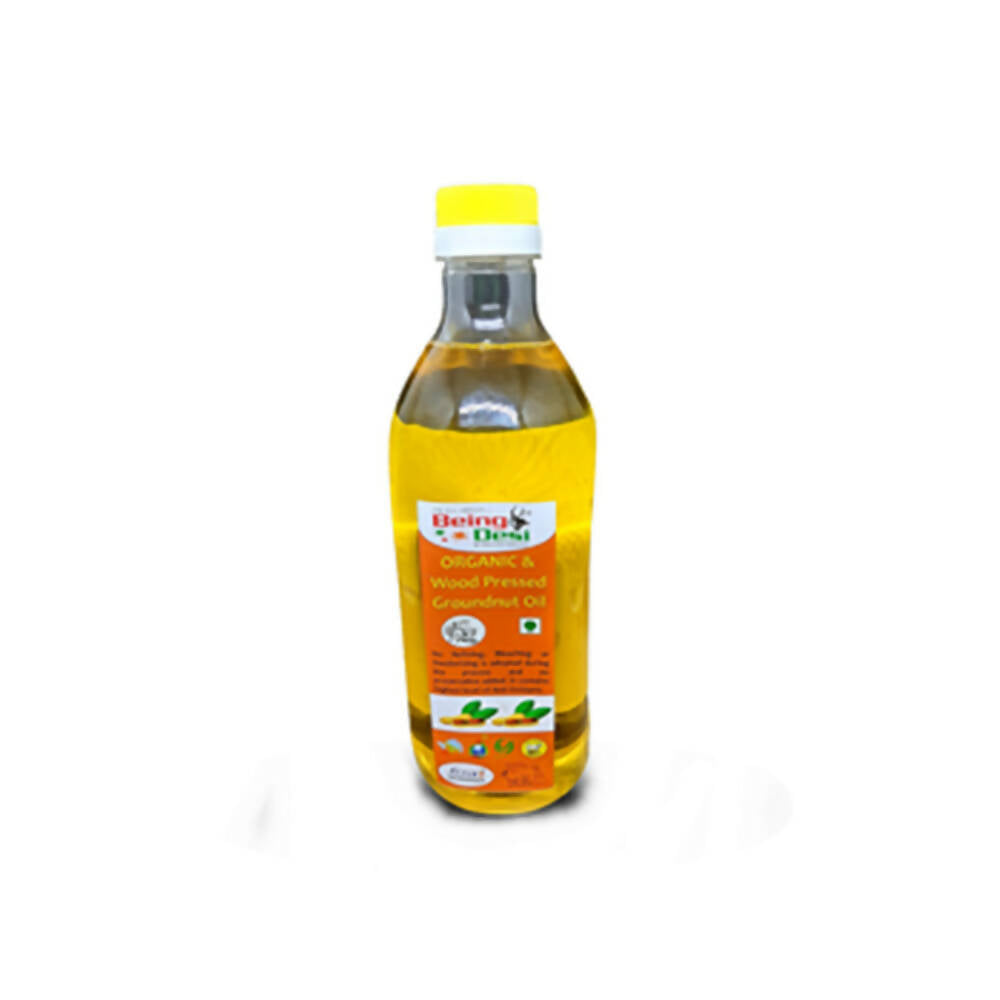 Being Desi Organic Wood pressed Groundnut Oil - Safuron