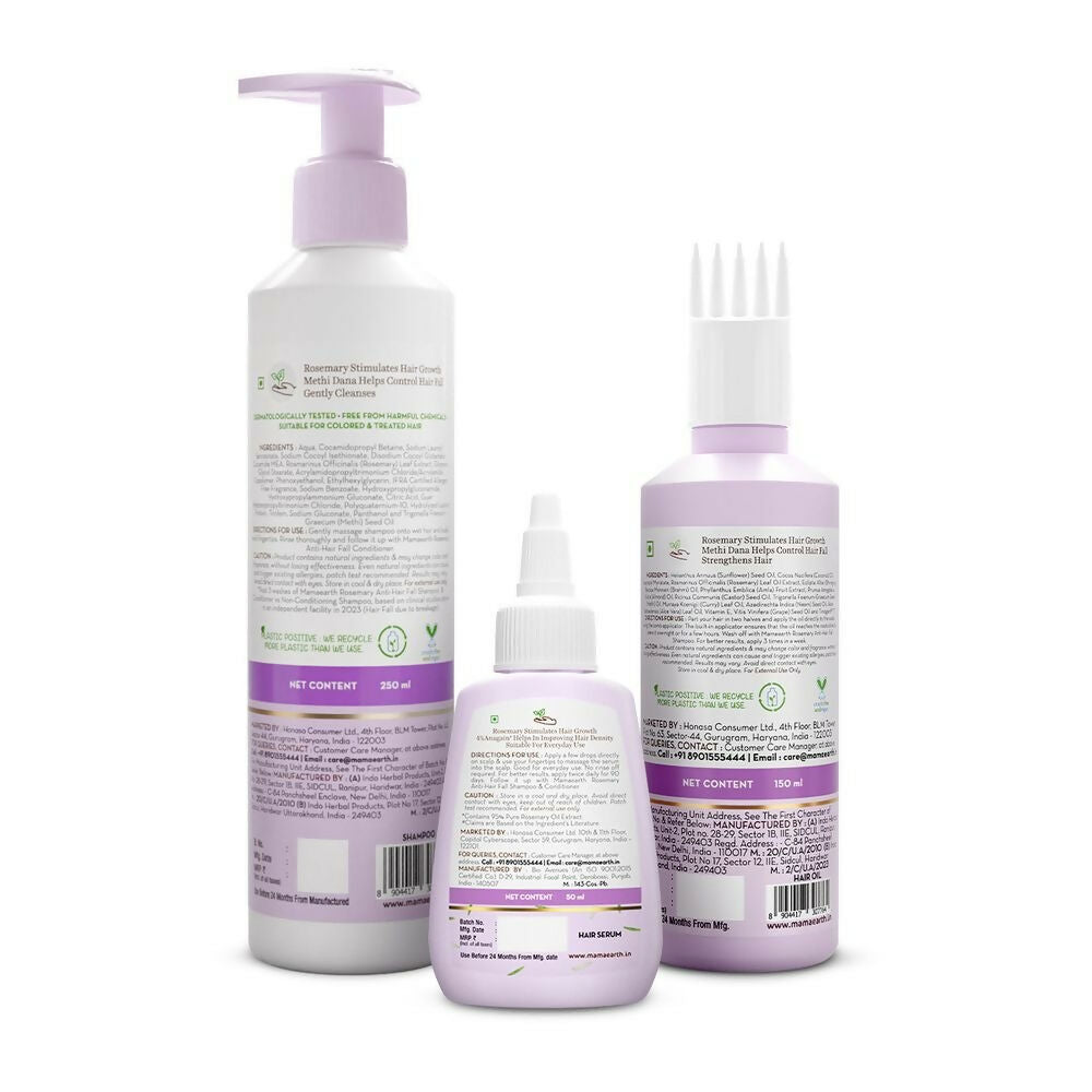 Mamaearth Rosemary Hair Strengthening Combo Mamaearth Rosemary Hair Strengthening Combo