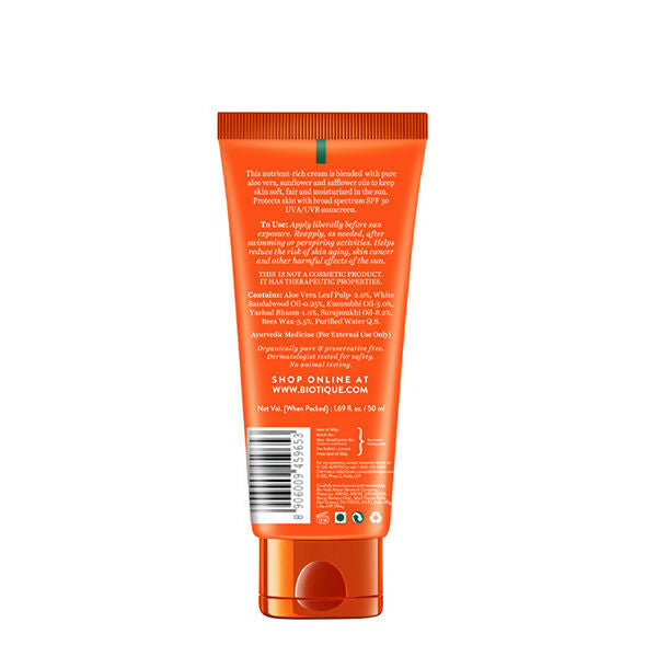 Biotique Bio Aloe Vera 30+ SPF Sunscreen Ultra Soothing Body Lotion Biotique Bio Aloe Vera 30+ SPF Sunscreen Ultra Soothing Body Lotion