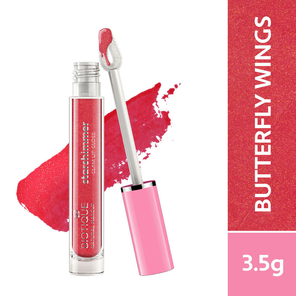 Biotique Starshimmer Glam Lip Gloss - Butterfly Wings Biotique Starshimmer Glam Lip Gloss - Butterfly Wings