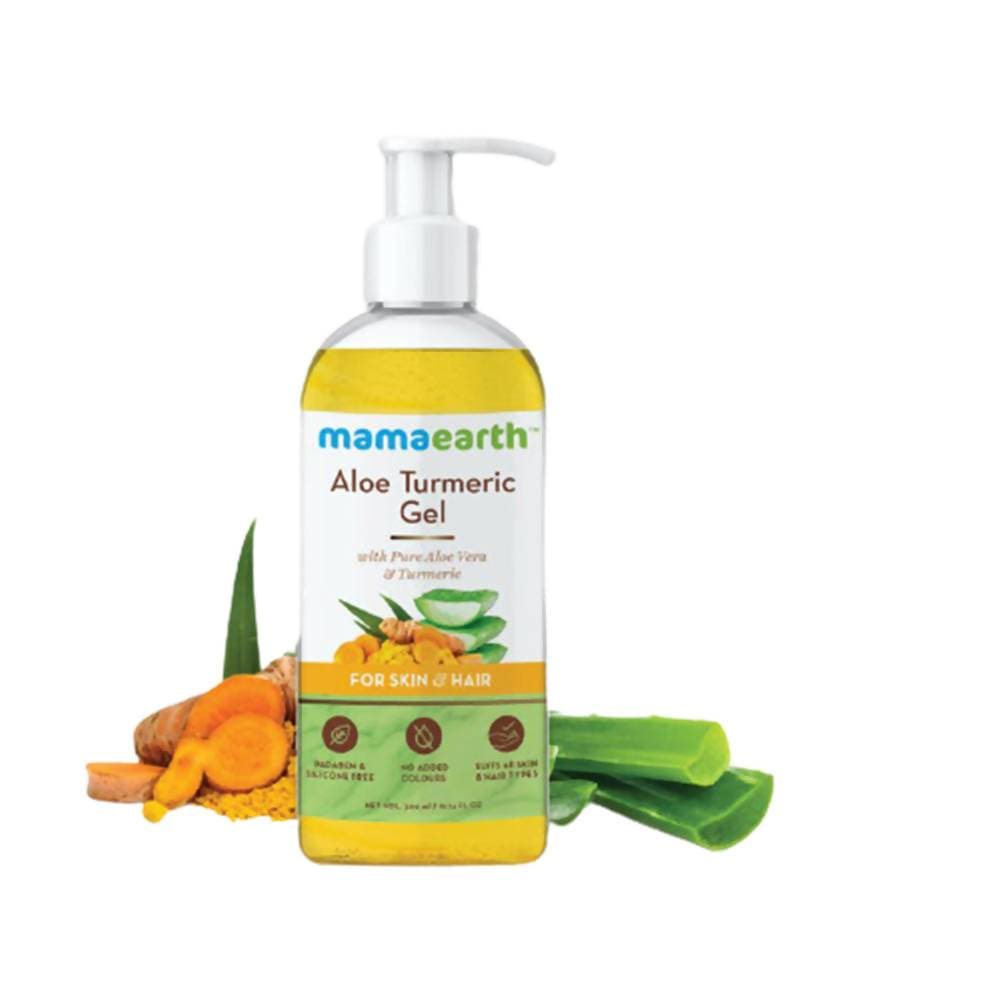 Mamaearth Aloe Turmeric Gel For Skin & Hair Mamaearth Aloe Turmeric Gel For Skin & Hair