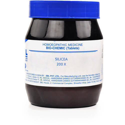 SBL Homeopathy Silicea Biochemic Tablets SBL Homeopathy Silicea Biochemic Tablets