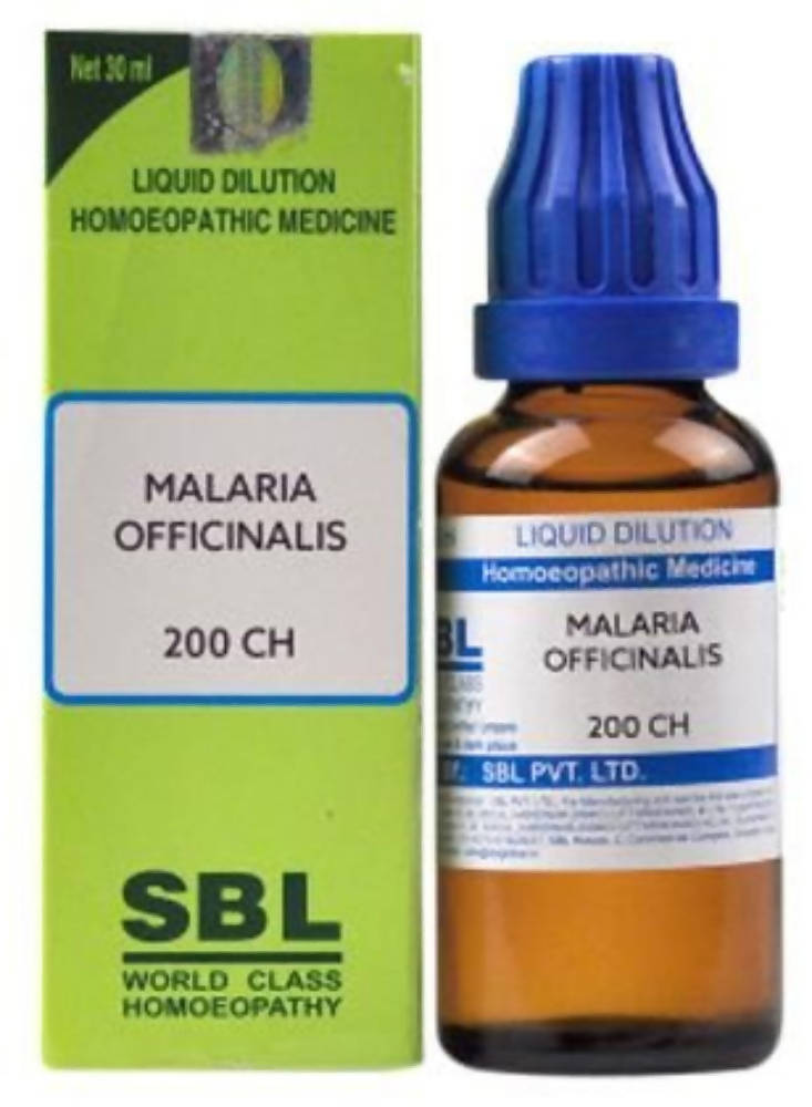 SBL Homeopathy Malaria Officinalis Dilution SBL Homeopathy Malaria Officinalis Dilution