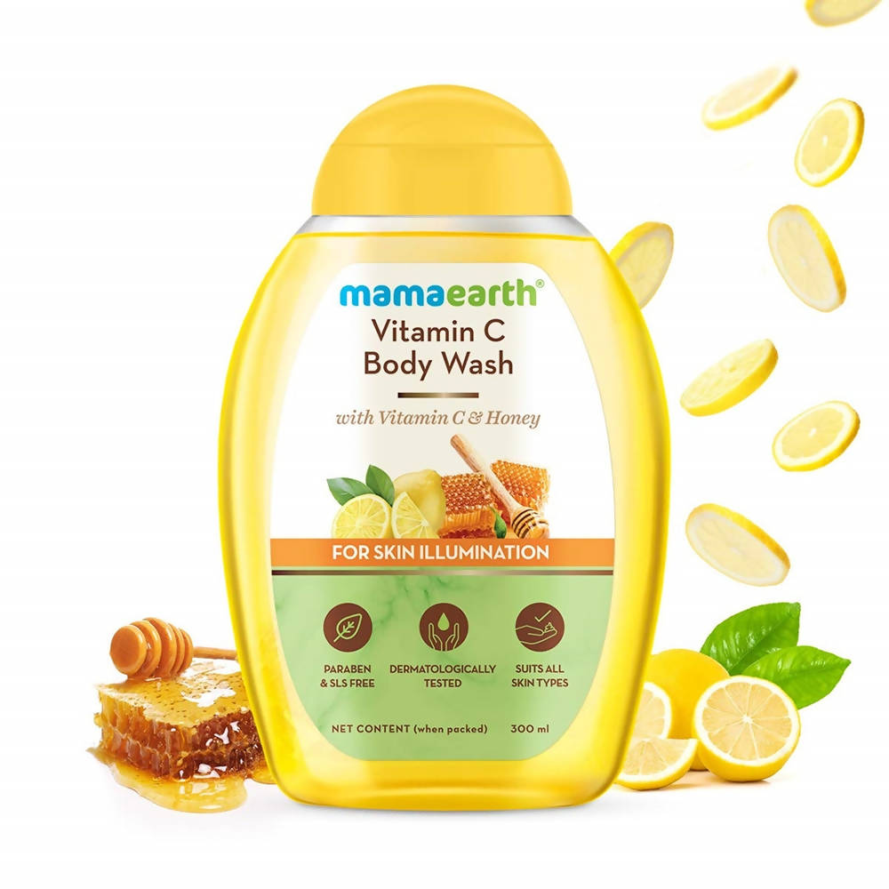 Mamaearth Vitamin C Body Wash with Vitamin C & Honey For Skin Illumination Mamaearth Vitamin C Body Wash with Vitamin C & Honey For Skin Illumination