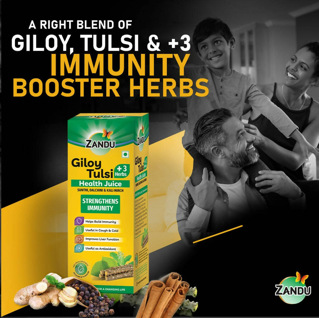 Zandu Giloy Tulsi Juice (3 herbs) Zandu Giloy Tulsi Juice (3 herbs)