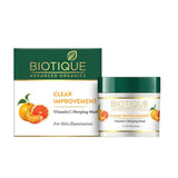 Biotique Advanced Organics Clear Improvement Vitamin C Sleeping Mask - Safuron