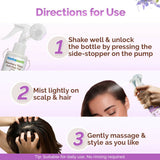 Mamaearth Rosemary Water Anti-Hair Fall Spray with 100% Pure Steam Distilled Rosemary Water & Methi Dana for Hair