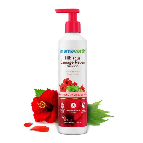 Mamaearth Hibiscus Damage Repair Shampoo Mamaearth Hibiscus Damage Repair Shampoo