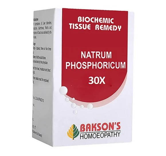 Bakson's Homeopathy Natrum Phosphoricum Biochemic Tablets Bakson's Homeopathy Natrum Phosphoricum Biochemic Tablets