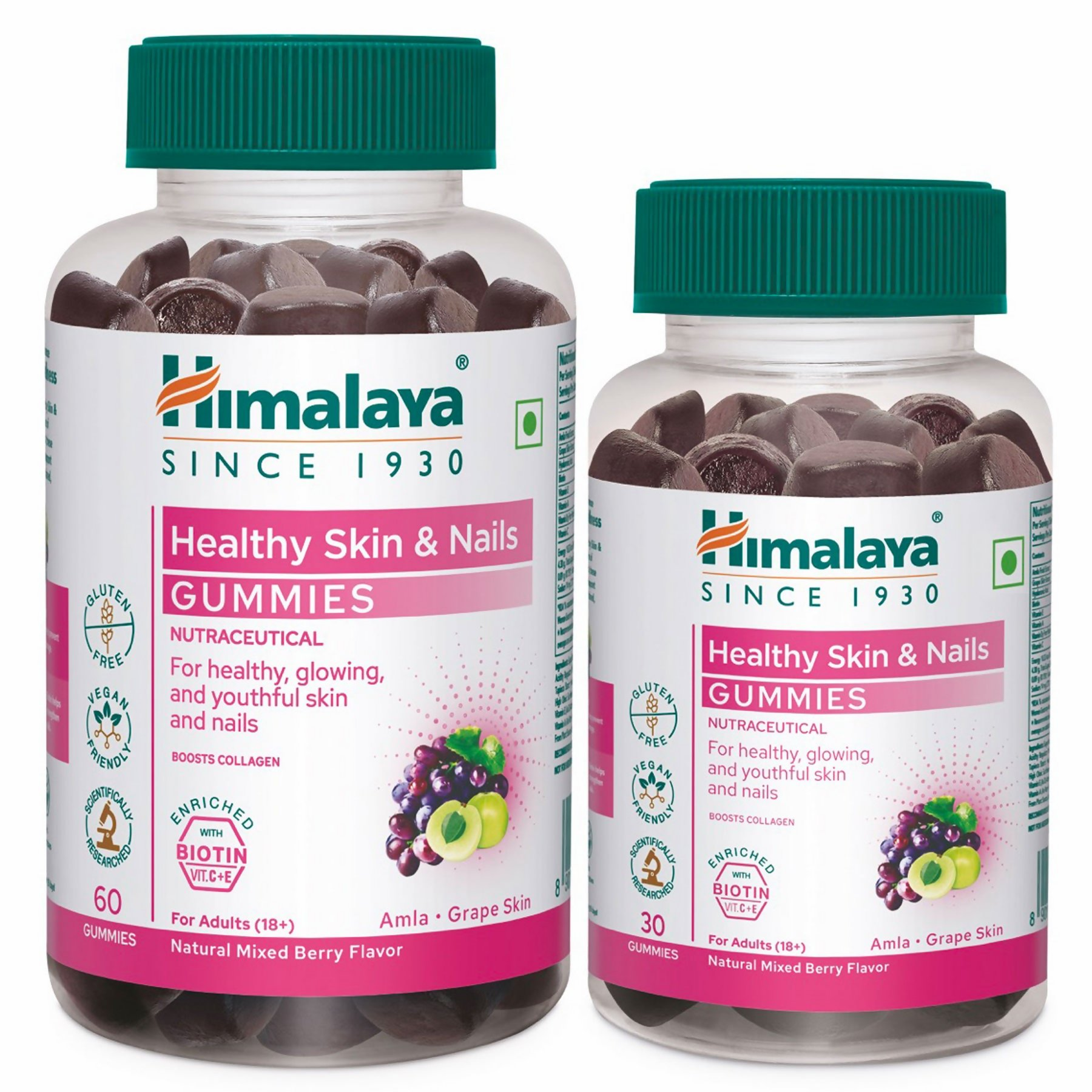 Himalaya Herbals Healthy Skin & Nail Gummies Himalaya Herbals Healthy Skin & Nail Gummies