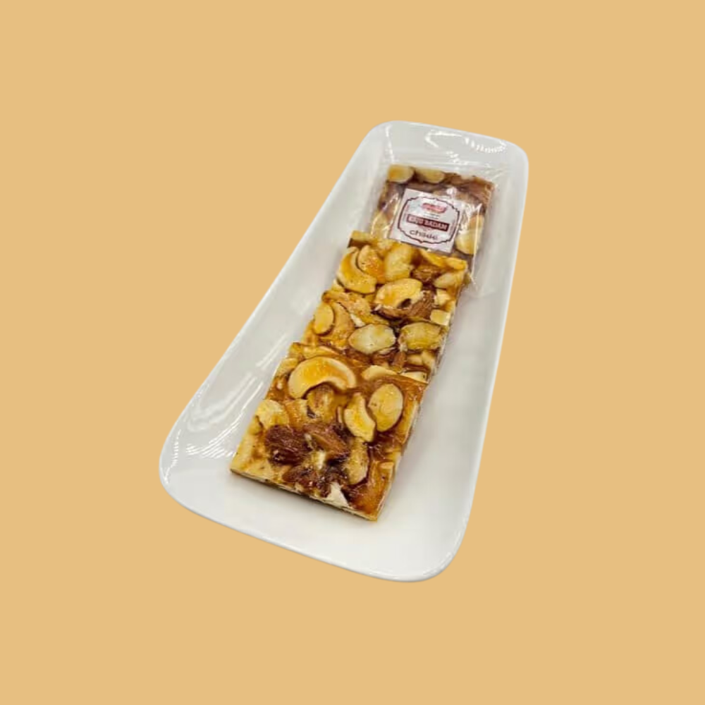 Agra Sweets Banjara Kaju Badam Chikki - Dista