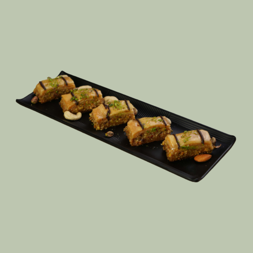 Agra Sweets Banjara Kaju Pistachio Baklava - Dista