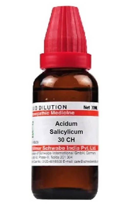 Dr. Willmar Schwabe India Acidum Salicylicum Dilution Dr. Willmar Schwabe India Acidum Salicylicum Dilution