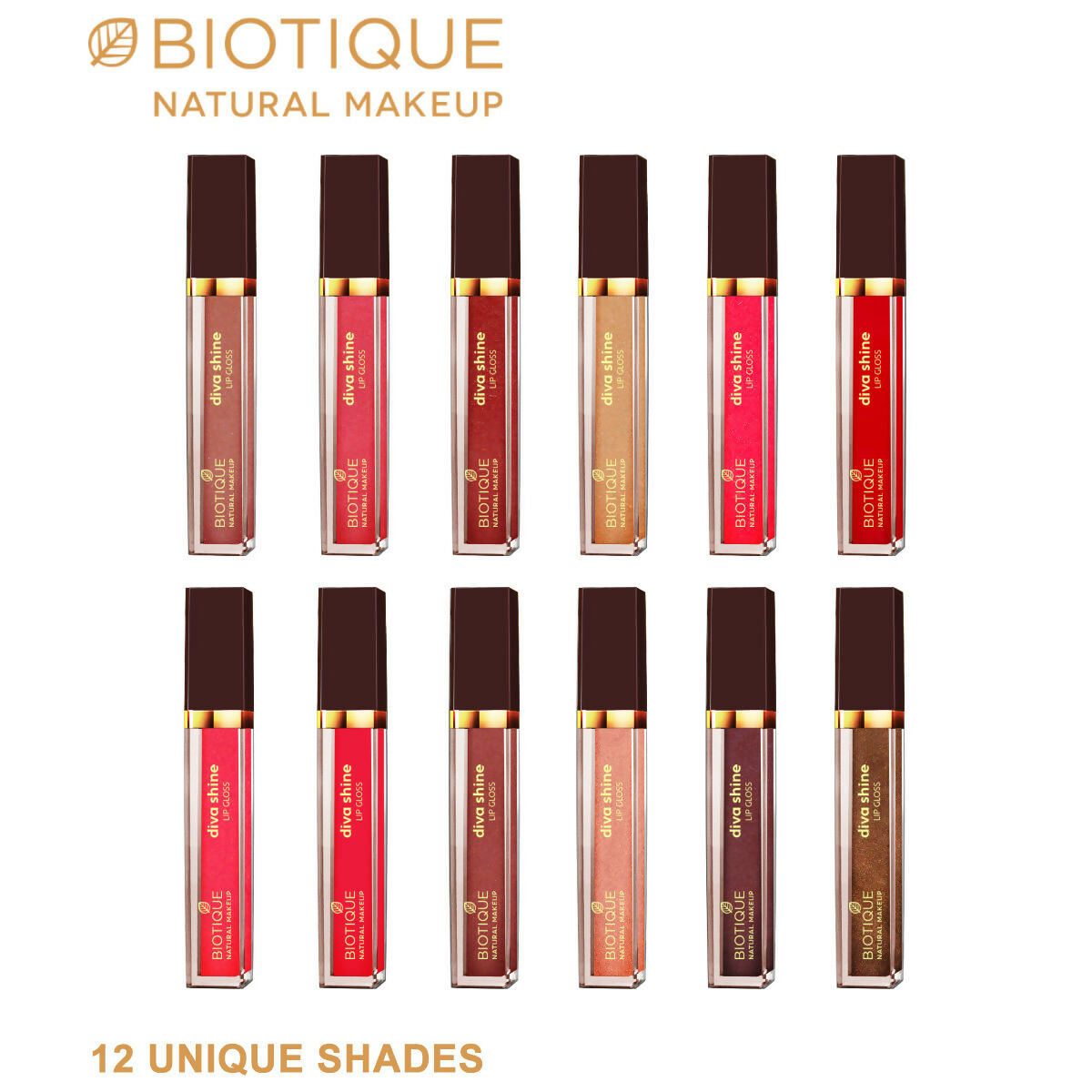 Biotique Diva Shine Lip Gloss - Dew Me Up Biotique Diva Shine Lip Gloss - Dew Me Up