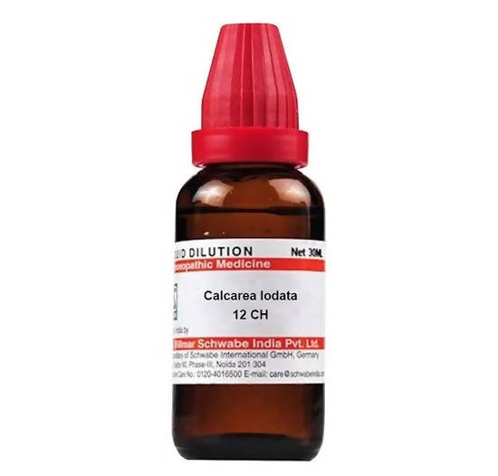 Dr. Willmar Schwabe India Calcarea Iodata Dilution 12 ch Dr. Willmar Schwabe India Calcarea Iodata Dilution 12 ch