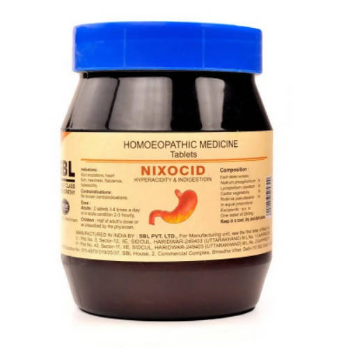 SBL Homeopathy Nixocid Tablets - Safuron SBL Homeopathy Nixocid Tablets - Safuron