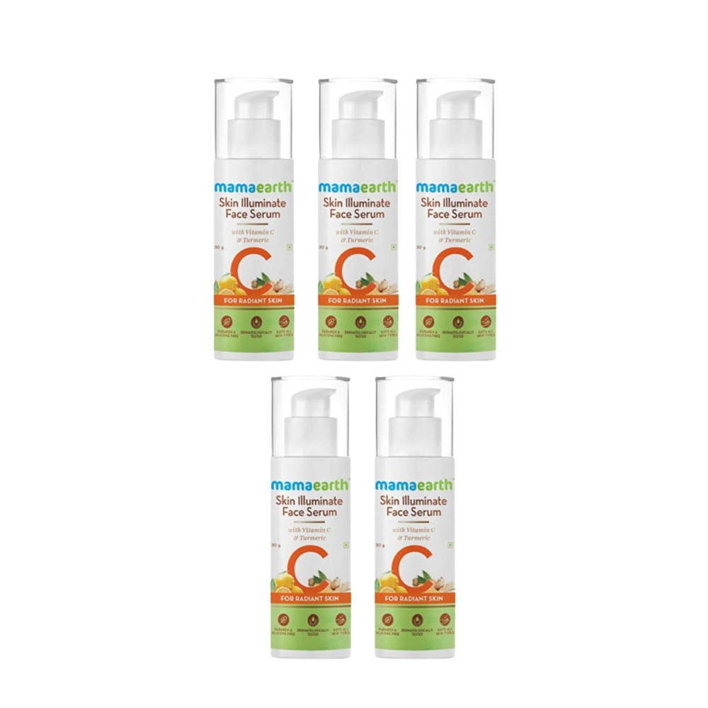Mamaearth Skin Illuminate Face Serum With Vitamin C & Turmeric For Radiant Skin - Safuron Mamaearth Skin Illuminate Face Serum With Vitamin C & Turmeric For Radiant Skin - Safuron