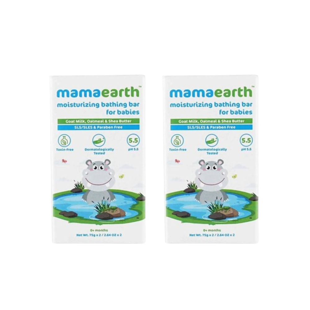 Mamaearth Moisturizing Bathing Bar Soap For Babies - Safuron