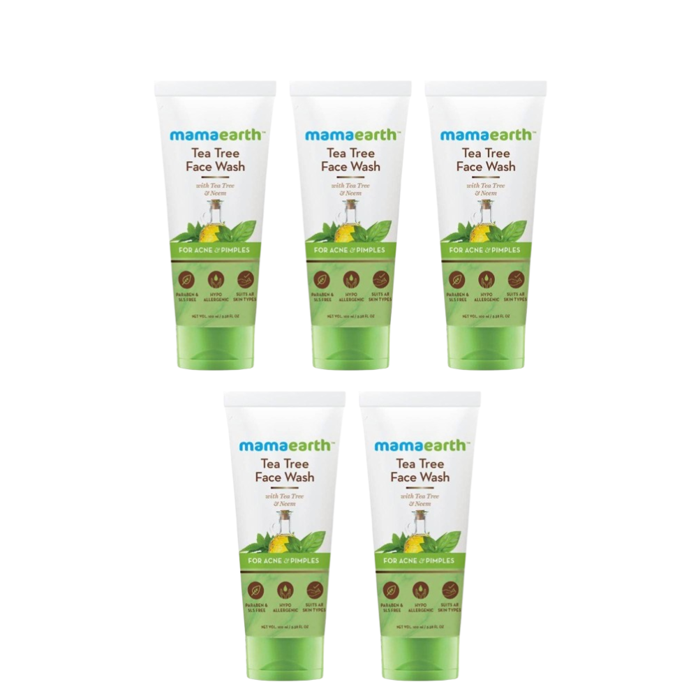 Mamaearth Tea Tree Face Wash for Acne & Pimples - Safuron Mamaearth Tea Tree Face Wash for Acne & Pimples - Safuron