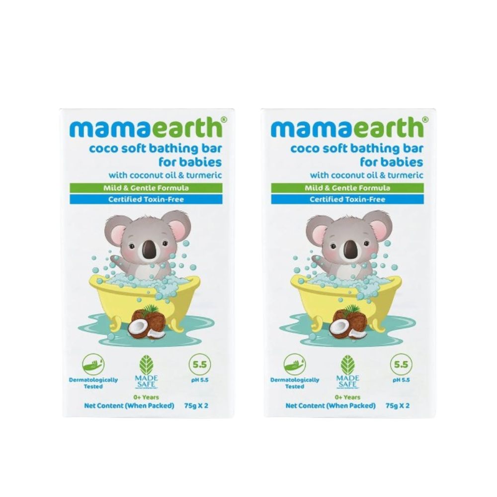 Mamaearth Coco Soft Bathing Bar for Babies - Safuron