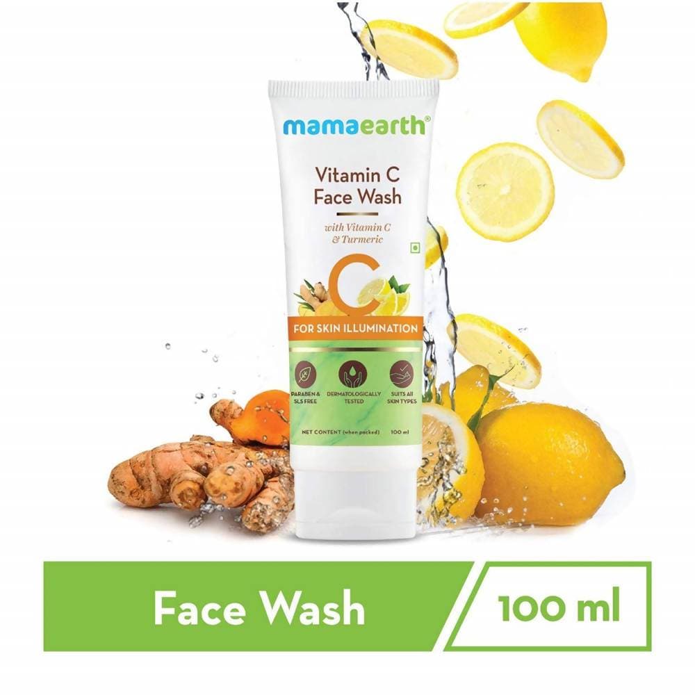 Mamaearth Vitamin C Face Wash For Skin Illumination Mamaearth Vitamin C Face Wash For Skin Illumination
