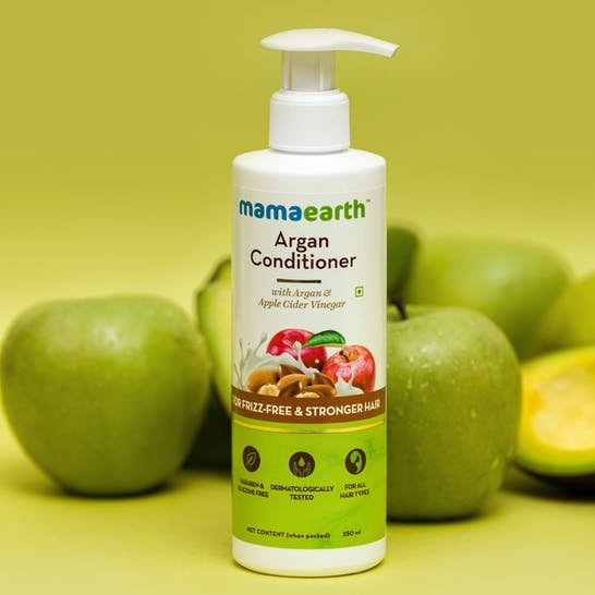 Mamaearth Argan Conditioner For Frizz-Free & Strong Hair - Limited Time Offer Mamaearth Argan Conditioner For Frizz-Free & Strong Hair - Limited Time Offer