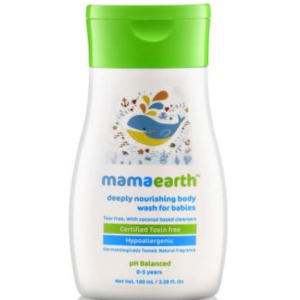 Mamaearth Deeply Nourishing Body Wash For Babies Mamaearth Deeply Nourishing Body Wash For Babies
