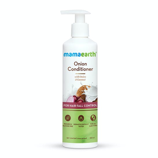 Mamaearth Onion Conditioner For Hair Fall Control Mamaearth Onion Conditioner For Hair Fall Control