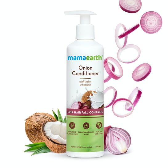 Mamaearth Onion Conditioner For Hair Fall Control Mamaearth Onion Conditioner For Hair Fall Control