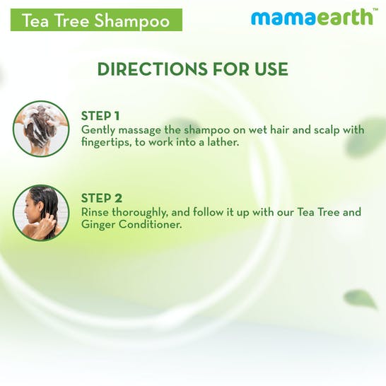 Mamaearth Tea Tree Anti Dandruff Shampoo For Dandruff Free Hair Mamaearth Tea Tree Anti Dandruff Shampoo For Dandruff Free Hair