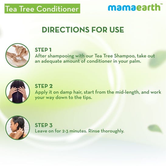 Mamaearth Tea Tree Conditioner For Dandruff Free Hair Mamaearth Tea Tree Conditioner For Dandruff Free Hair