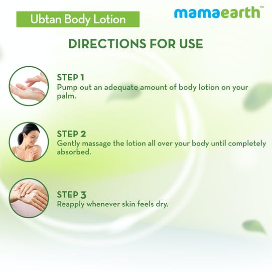 Mamaearth Ubtan Body Lotion For Glowing Skin Mamaearth Ubtan Body Lotion For Glowing Skin