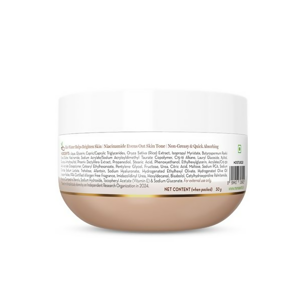 Mamaearth Rice Dewy Bright Light Moisturizing Cream with Rice Water & Niacinamide For Glass-Skin Mamaearth Rice Dewy Bright Light Moisturizing Cream with Rice Water & Niacinamide For Glass-Skin