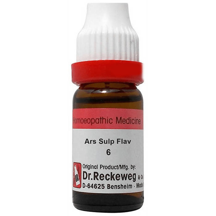 Dr. Reckeweg Ars Sulph Flav Dilution - Safuron Naturals Dr. Reckeweg Ars Sulph Flav Dilution - Safuron Naturals