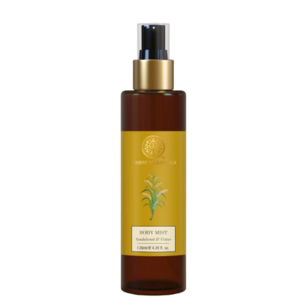 Forest Essentials Body Mist Sandalwood & Vetiver - Safuron