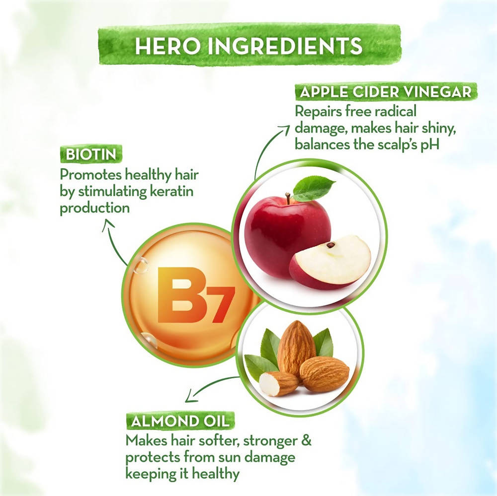 Mamaearth Apple Cider Vinegar Conditioner For Long And Shiny Hair Mamaearth Apple Cider Vinegar Conditioner For Long And Shiny Hair