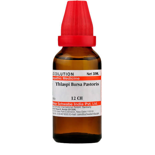 Dr. Willmar Schwabe India Thlaspi Bursa Pastoris Dilution Dr. Willmar Schwabe India Thlaspi Bursa Pastoris Dilution