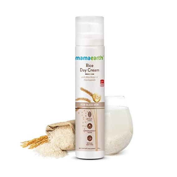 Mamaearth Rice Day Cream With Rice Water & Niacinamide Mamaearth Rice Day Cream With Rice Water & Niacinamide
