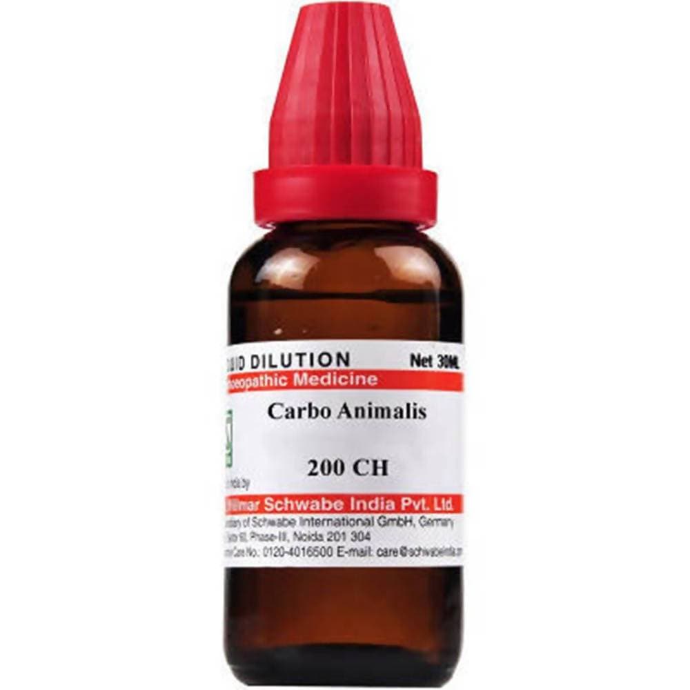 Dr. Willmar Schwabe India Carbo Animalis Dilution Dr. Willmar Schwabe India Carbo Animalis Dilution