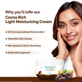 Mamaearth Cocoa Rich Moisturizing Cream with Cocoa Butter & Vitamin E For Deep Nourishment