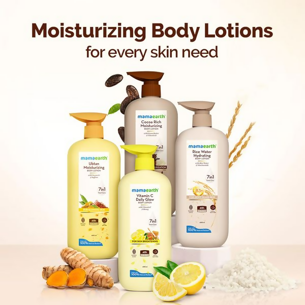 Mamaearth Cocoa Rich Moisturizing Body Lotion with Cocoa Butter & Vitamin E Mamaearth Cocoa Rich Moisturizing Body Lotion with Cocoa Butter & Vitamin E