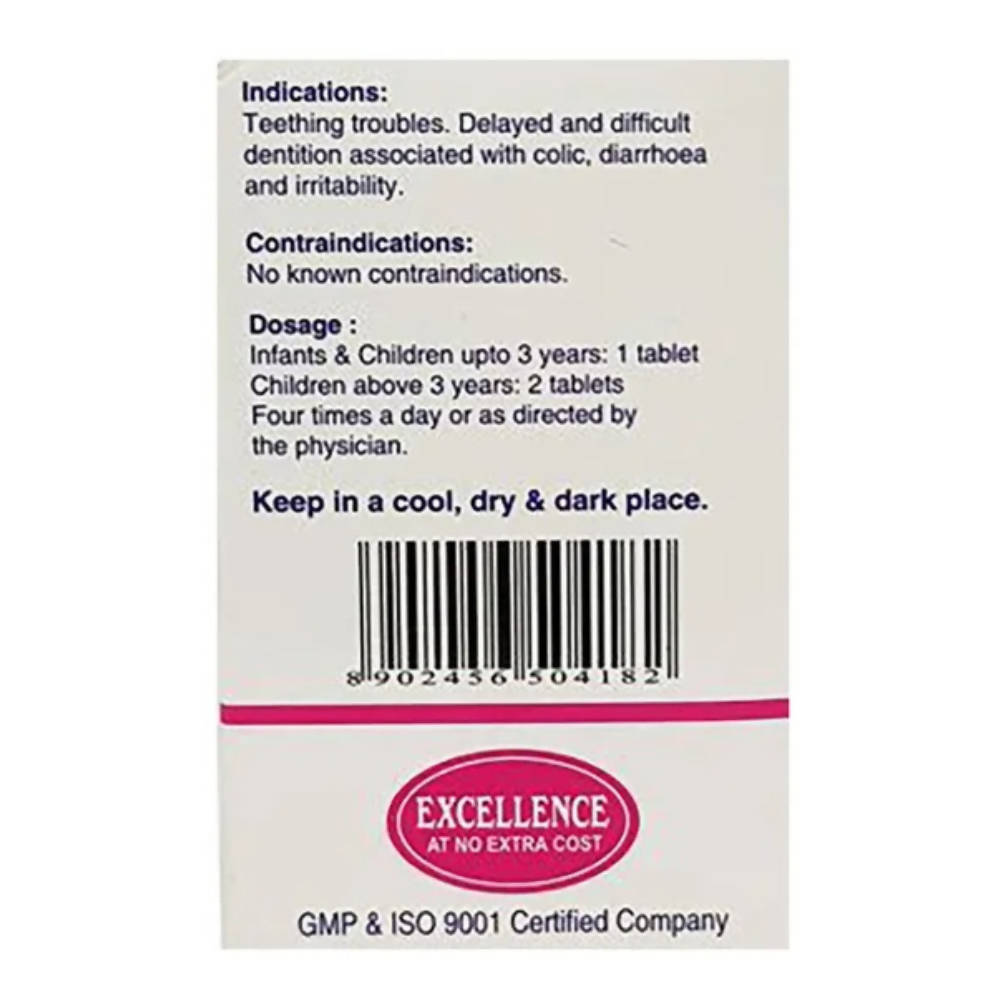SBL Homeopathy Denton Tablets SBL Homeopathy Denton Tablets