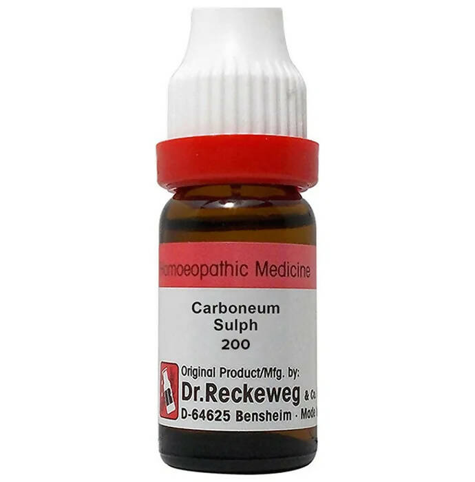 Dr. Reckeweg Carboneum Sulph Dilution - Safuron Naturals Dr. Reckeweg Carboneum Sulph Dilution - Safuron Naturals