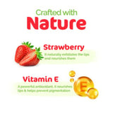 Mamaearth Nourishing Tinted 100% Natural Lip Balm With Vitamin E & Strawberry